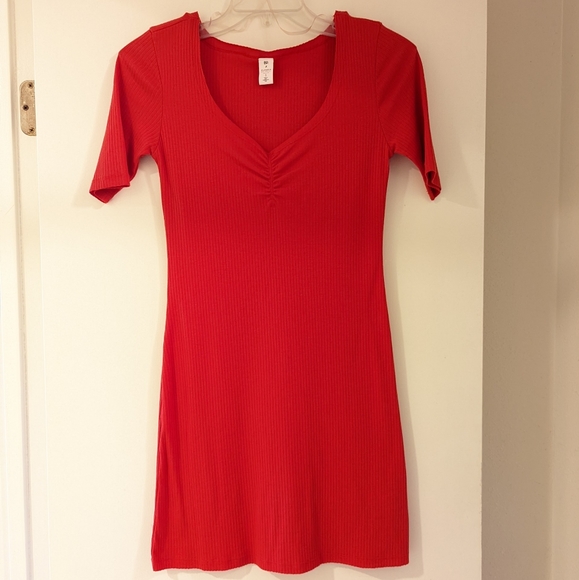 Nordstrom Dresses & Skirts - Ruched Front Red Dress